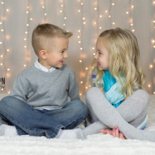 Children Holiday Christmas Photo